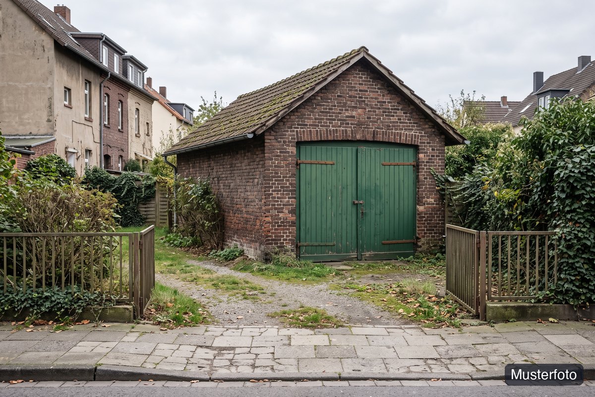 Musterfoto Garage, nicht das tatsächliche Objekt