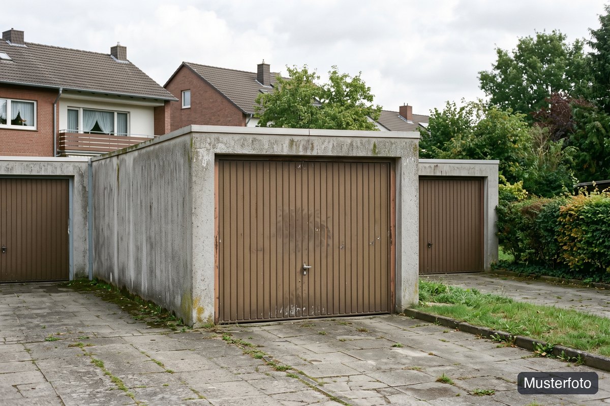 Musterfoto Garage, nicht das tatsächliche Objekt