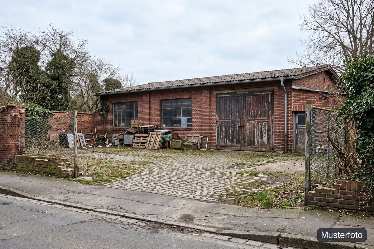 Musterfoto gewerblich genutztes Grundstück, nicht das tatsächliche Objekt